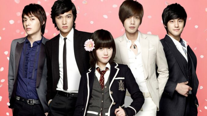 Série Boys Before Flowers