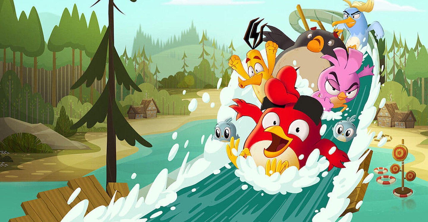 première saison 4 Angry Birds : Un été déjanté