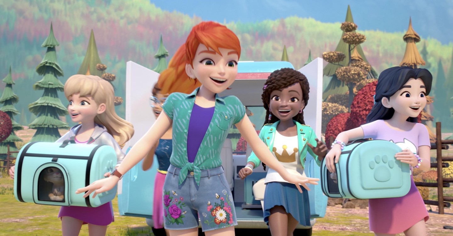 Où regarder la série Lego Friends : cinq filles en mission