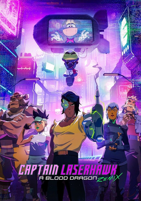 dónde ver la serie Capitán Laserhawk: Un remix de Blood Dragon