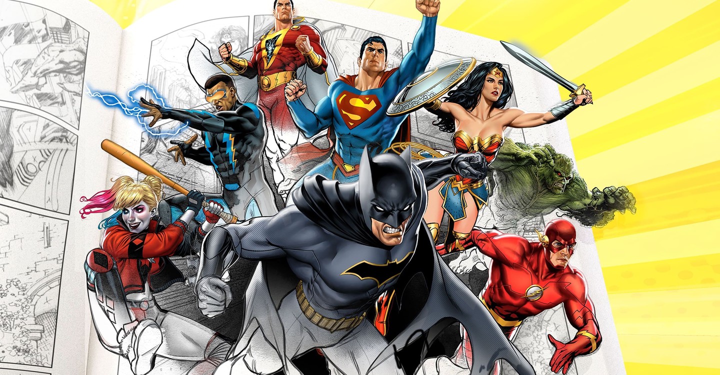 la serie Superpowered: La historia de DC