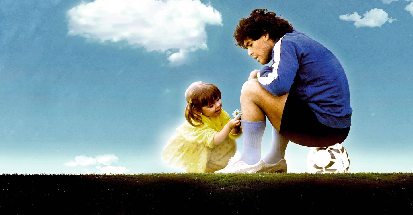la serie La Hija de Dios: Dalma Maradona